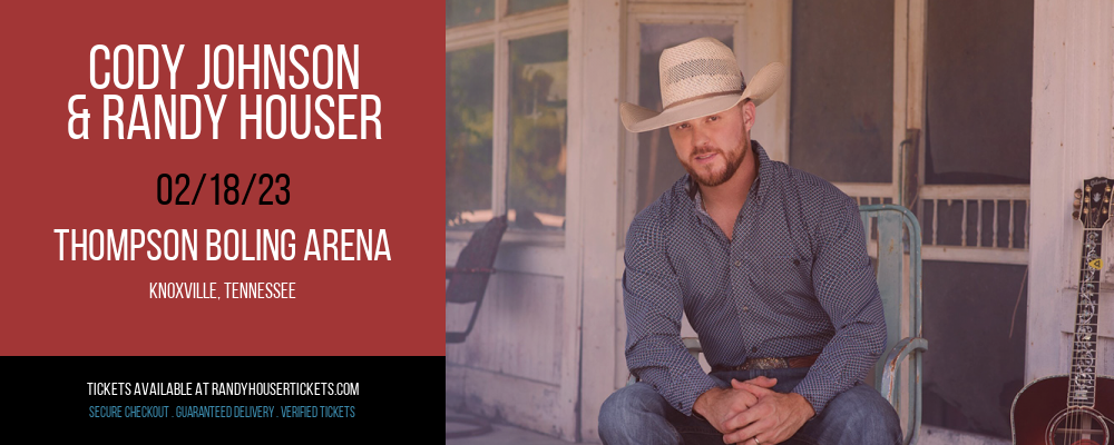 Cody Johnson & Randy Houser at Randy Houser Tickets