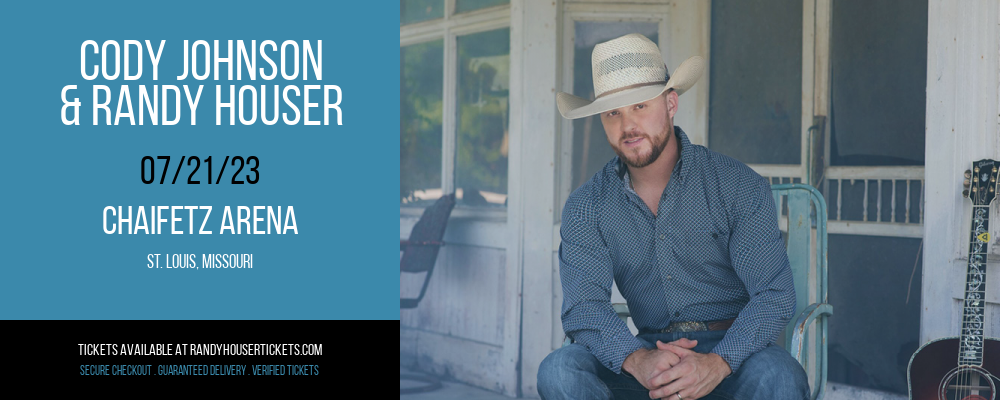 Cody Johnson & Randy Houser at Randy Houser Tickets