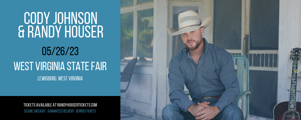 Cody Johnson & Randy Houser at Randy Houser Tickets