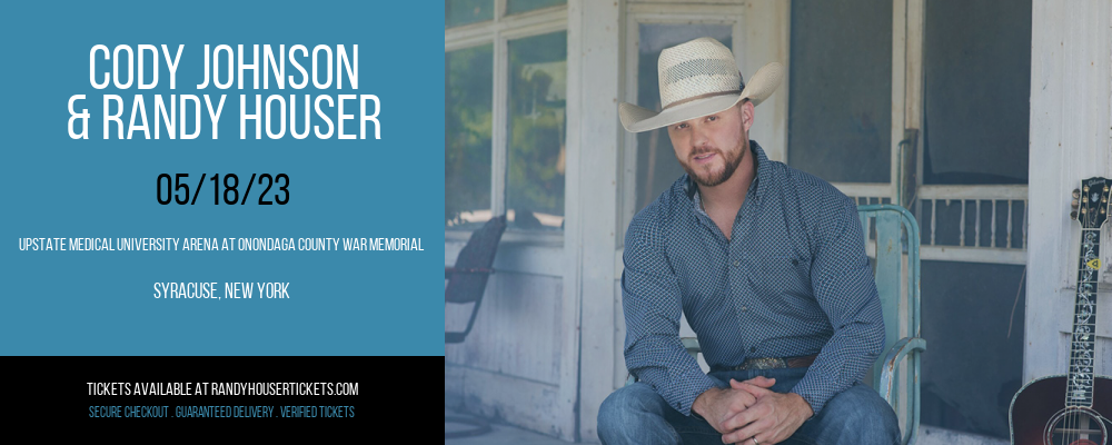 Cody Johnson & Randy Houser at Randy Houser Tickets