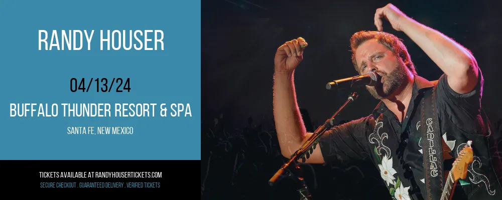 Randy Houser at Buffalo Thunder Resort & Spa at Buffalo Thunder Resort & Spa